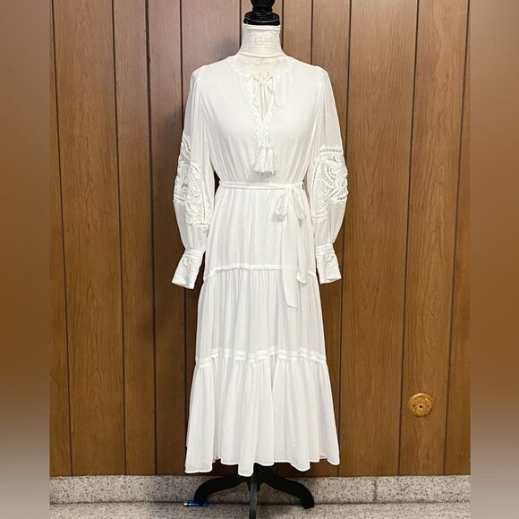 Kobi Halperin Mira Peasant Midi-Dress size XS - Picture 5 of 15